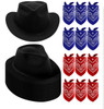 Cowboy Kids Party Set Cowboy Party Kit For 6 WS1617A 