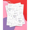 Cheers Bachelorette Temporary Tattoos - 40 Iridescent Styles
