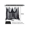 Black Creepy Cloth  Halloween 85 x 315in Giant Home Deco Spooky Scary