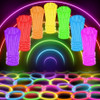 100 Ultra Bright Glow Sticks Bulk Party Pack - Halloween Glow in the Dark Party