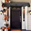 Halloween Decoration Black Lace Spiderweb Fireplace Mantle Scarf Cover