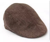 Black Ivy Cap Deluxe Bulk 10+ Colors Available Linen Cotton 22.5"  Adult Standard 1336BL