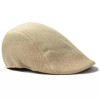 Black Ivy Cap Deluxe Bulk 10+ Colors Available Linen Cotton 22.5"  Adult Standard 1336BL