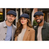 Black Ivy Cap Deluxe Bulk 10+ Colors Available Linen Cotton 22.5"  Adult Standard 1336BL