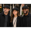 Black Ivy Cap Deluxe Bulk 10+ Colors Available Linen Cotton 22.5"  Adult Standard 1336BL