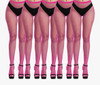 Pink Fishnet Pantyhose 8047