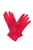 Red Short Satin Gloves  9" 1203