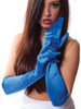 Blue Gloves Opera Satin 23" 1217