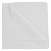 Solid White Bandanna  12 PACK 1938