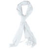 White Pashmina Shawl 100% Fine Wool Mix 12 PACK 2116