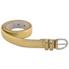 12 PACK Gold 1 Inch Skinny Belts Mix Sizes 2572A
