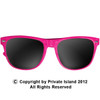 Hot Pink Sunglasses |  Iconic 80's Style | Adult Size 1054