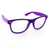 Purple Clear Lens Iconic 80's Style  12 PACK Adult Sunglasses 7076