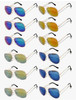 Aviator Style Police Sunglasses Mixed Colors 1100