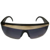 Black with Gold Stripe Lady Diva Sunglasses 1140