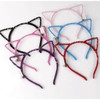 10 PACK LED Cat Ear Headbands Mix Colors 7100A