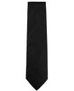 Black 3.75" Wide Standard Satin Tie 6826