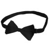 12 PACK Satin Bow Tie Black Men's 6836