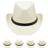 Black Cowboy Hats Bulk |  Adult 12 PACK 1480D