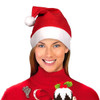 Adult Classic Santa Hats Bulk Red 12 PACK 22.5" Standard Adult SIze 1512D