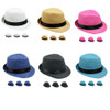 Bulk Kids Gangster Hats | Kids Fedora | Wholesale Child Hats | 1558D