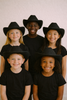 Pink Child Cowboy Hat  1566