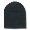Short Beanie Hat Black 5731