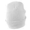 Long Beanie Hat White 5760