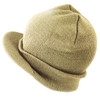 Beanie Visor Cap Tan 5776