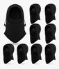 Black Polar Fleece Hat  Bulk |  Adjustable Balaclava | 3063