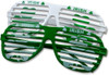 St Patricks Day Glasses Green Shamrock Irish Shutter Shades 1167