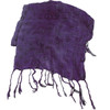 Purple Peace Sign Scarf 2013