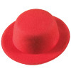 Red Mini Top Hat with Clips 5882