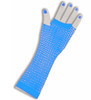 80's Long Fishnet Gloves - Turquoise 1244