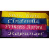 Customized Wedding Sashes Pageant  White Satin Quality Sashes 60" 6853