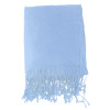 Light Blue Pashmina Shawl 12 PACK 100% Fine Wool Mix 2124