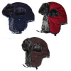 Trapper Hats Wholesale | Trapper Hats Bulk | Mixed Colors or Black 5835D  22.5" Standard Adjustable Strap