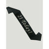 Custom Pageant Wedding Gold Satin Sashes 60" 6855 (Fonts in Picture Gallery)