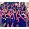 Custom Pageant Wedding Light Pink Satin Sashes Satin Quality 60" 6858 (Fonts in Picture Gallery)