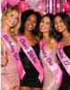 Custom Pageant Wedding Light Pink Satin Sashes Satin Quality 60" 6858 (Fonts in Picture Gallery)