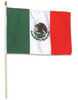  Wholesale Mexican Pride Flags Large 12”
