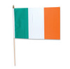 St. Patricks Day Irish Pride Flags 12"12 PACK  9071