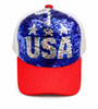 USA Flag 250th Anniversary Baseball Cap 6 Panel  5833