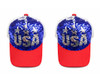 USA Flag 250th Anniversary Baseball Cap 6 Panel  5833