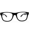 Black Nerd Glasses | Iconic 80's Style | Clear Lens 1081D