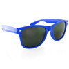 Blue wayfarer sunglasses