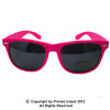 Hot Pink Sunglasses | Iconic 80's Style |  1054D