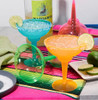 Plastic Margarita Glasses Bulk | Mixed  3836