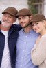 Ivy Cap Grey Deluxe Bulk 10+ Colors Available Linen Cotton 22.5 " Adult Standard 1336