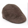 Ivy Cap Deluxe Navy Blue  10+ Colors Available Linen Cotton 22.5 " Adult Standard 1337